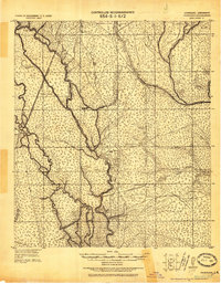 preview thumbnail of historical topo map of Nicholson, MS in 1921