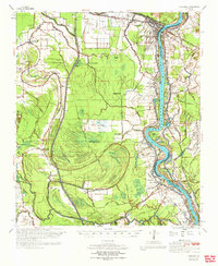 Download a high-resolution, GPS-compatible USGS topo map for Odenburg, LA (1972 edition)