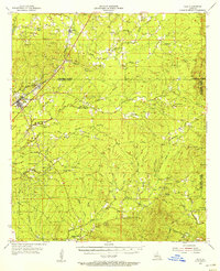 Download a high-resolution, GPS-compatible USGS topo map for Olla, LA (1956 edition)