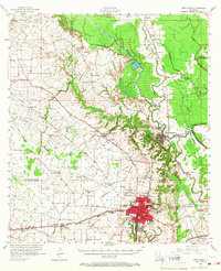 Download a high-resolution, GPS-compatible USGS topo map for Opelousas, LA (1967 edition)