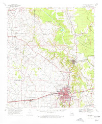 Download a high-resolution, GPS-compatible USGS topo map for Opelousas, LA (1977 edition)