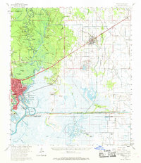 Download a high-resolution, GPS-compatible USGS topo map for Orange, LA (1968 edition)
