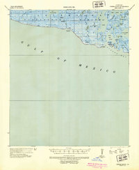 Download a high-resolution, GPS-compatible USGS topo map for Oyster Bayou, LA (1937 edition)