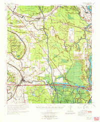 Download a high-resolution, GPS-compatible USGS topo map for Palmetto, LA (1972 edition)
