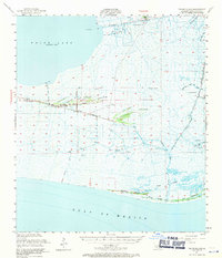 preview thumbnail of historical topo map of Vermilion County, LA in 1951