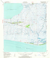 Download a high-resolution, GPS-compatible USGS topo map for Pecan Island, LA (1962 edition)