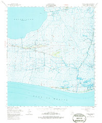 Download a high-resolution, GPS-compatible USGS topo map for Pecan Island, LA (1986 edition)