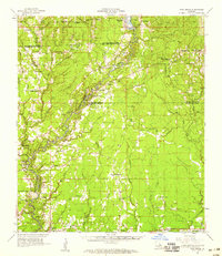 preview thumbnail of historical topo map of Livingston County, LA in 1958