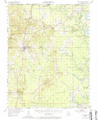 Download a high-resolution, GPS-compatible USGS topo map for Plain Dealing, LA (1984 edition)
