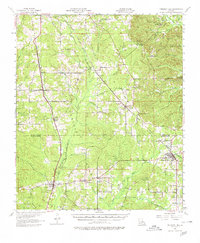 Download a high-resolution, GPS-compatible USGS topo map for Pleasant Hill, LA (1980 edition)