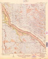 preview thumbnail of historical topo map of Plaquemines County, LA in 1944