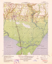 Download a high-resolution, GPS-compatible USGS topo map for Ponchatoula, LA (1939 edition)