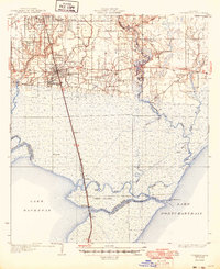 Download a high-resolution, GPS-compatible USGS topo map for Ponchatoula, LA (1949 edition)
