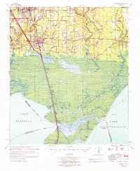 Download a high-resolution, GPS-compatible USGS topo map for Ponchatoula, LA (1971 edition)