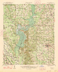 1947 Map of Ringgold
