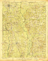 1924 Map of Sarepta