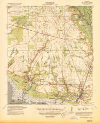 1939 Map of Slidell, LA