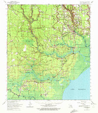 Download a high-resolution, GPS-compatible USGS topo map for Springfield, LA (1972 edition)