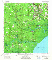 Download a high-resolution, GPS-compatible USGS topo map for Springfield, LA (1967 edition)