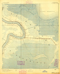 1892 Map of St. Bernard