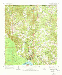 Download a high-resolution, GPS-compatible USGS topo map for St Francisville, LA (1973 edition)