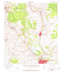 Download a high-resolution, GPS-compatible USGS topo map for St Martinville, LA (1965 edition)