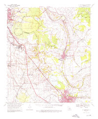 preview thumbnail of historical topo map of St. Martinville, LA in 1970
