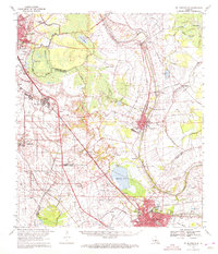 preview thumbnail of historical topo map of St. Martinville, LA in 1970