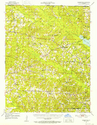 preview thumbnail of historical topo map of Claiborne County, LA in 1951
