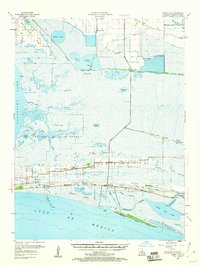 Download a high-resolution, GPS-compatible USGS topo map for Sweet Lake, LA (1960 edition)