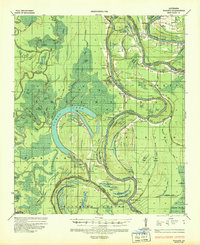 1935 Map of Tooleys, 1936 Print
