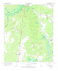 preview thumbnail of historical topo map of Turkey Creek, LA in 1967