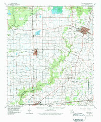 Download a high-resolution, GPS-compatible USGS topo map for Ville Platte, LA (1964 edition)