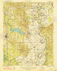 Download a high-resolution, GPS-compatible USGS topo map for Vivian, LA (1948 edition)