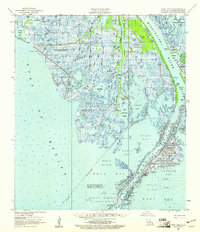 Download a high-resolution, GPS-compatible USGS topo map for West Delta, LA (1961 edition)
