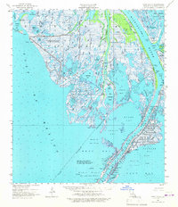 Download a high-resolution, GPS-compatible USGS topo map for West Delta, LA (1967 edition)