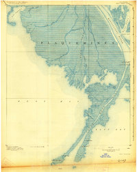 Download a high-resolution, GPS-compatible USGS topo map for West Delta, LA (1928 edition)