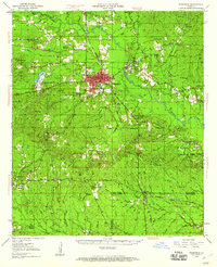 Download a high-resolution, GPS-compatible USGS topo map for Winnfield, LA (1960 edition)