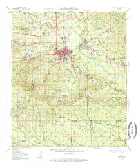 Download a high-resolution, GPS-compatible USGS topo map for Winnfield, LA (1962 edition)