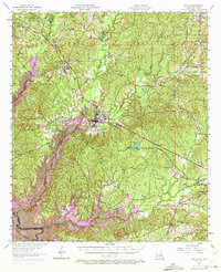 Download a high-resolution, GPS-compatible USGS topo map for Zwolle, LA (1972 edition)