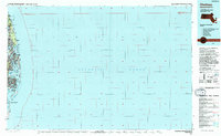 preview thumbnail of historical topo map of Barnstable County, MA in 1993