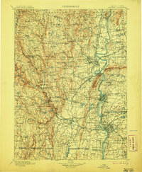Download a high-resolution, GPS-compatible USGS topo map for Holyoke, MA (1906 edition)