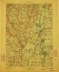 Download a high-resolution, GPS-compatible USGS topo map for Holyoke, MA (1911 edition)