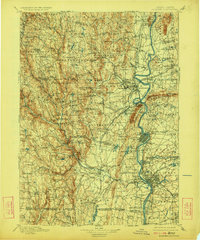 Download a high-resolution, GPS-compatible USGS topo map for Holyoke, MA (1924 edition)