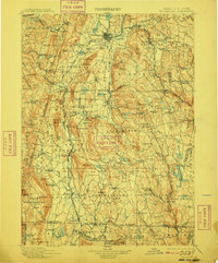 Download a high-resolution, GPS-compatible USGS topo map for Housatonic, MA (1909 edition)