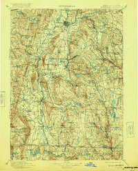 Download a high-resolution, GPS-compatible USGS topo map for Housatonic, MA (1920 edition)