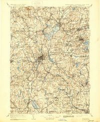 Download a high-resolution, GPS-compatible USGS topo map for Quinsigamond, MA (1930 edition)