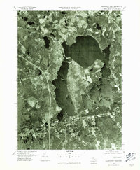 Download a high-resolution, GPS-compatible USGS topo map for Assawompset Pond, MA (1981 edition)