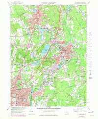 Download a high-resolution, GPS-compatible USGS topo map for Attleboro, MA (1979 edition)