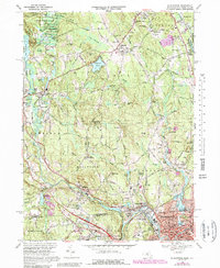 Download a high-resolution, GPS-compatible USGS topo map for Blackstone, MA (1989 edition)